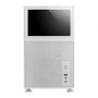 Mars Gaming MC-LCD Minitorre Blanca con Pantalla LCD IPS de 8 Pulgadas
